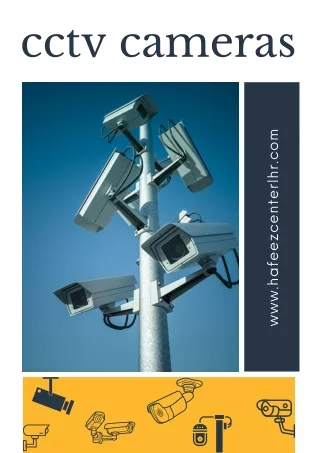 Best Collection Of CCTV Cameras | AT | Hafeez Center Lhr