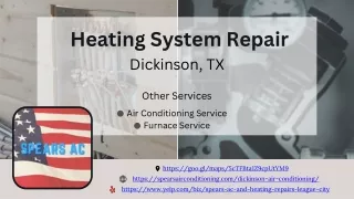 Heating System Repair Dickinson, TX 08-2023