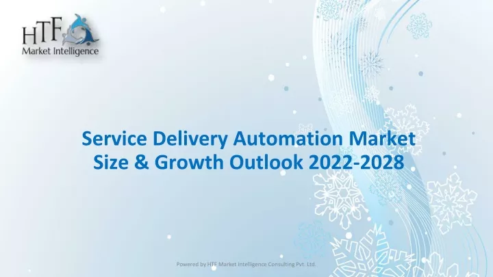 service delivery automation market size growth
