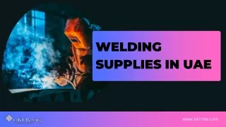 welding supplies in uae