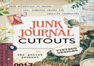 (PDF) Junk Journal Cutouts: Vintage Designs: From Botanicals to Travel, 350  Tim