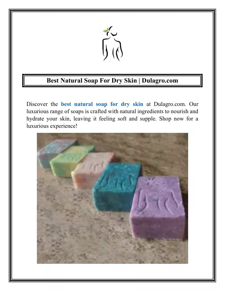 best natural soap for dry skin dulagro com