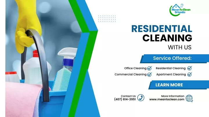 residential cleaning