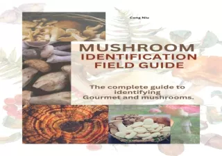 [PDF] Mushroom Identification Field Guide : The Ultimate Guide to Identifying, G