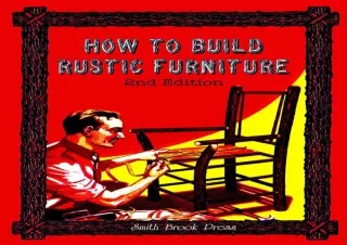 (PDF) How To Build Rustic Furniture Kindle