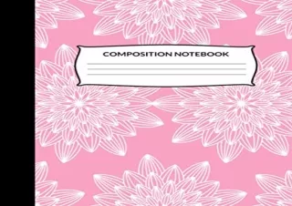 Download Composition Notebook: Wide Ruled Lined Paper Notebook Journal (Mandala