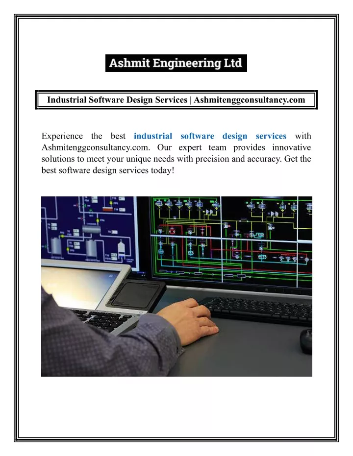 industrial software design services