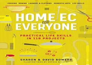 (PDF) Home EC for Everyone: Practical Life Skills in 118 Projects: Cooking - Sew