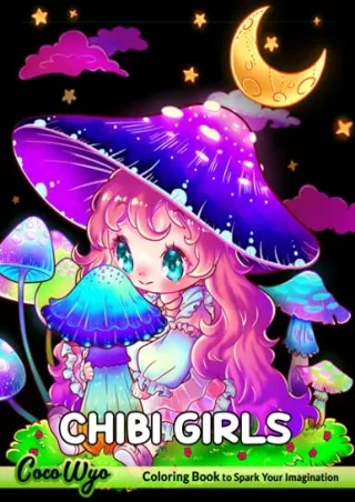 READ [PDF] Chibi Girls Coloring Book: Coloring Book For Kids With Lovable C