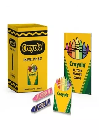 DOWNLOAD [PDF] Crayola Enamel Pin Set (RP Minis) kindle