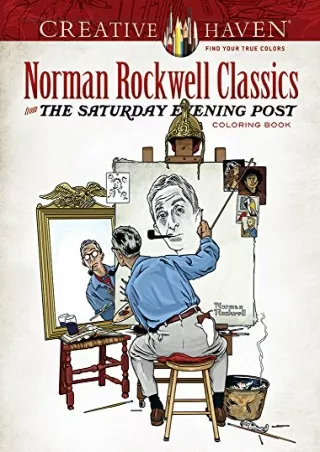 [PDF] DOWNLOAD EBOOK Adult Coloring Norman Rockwell Classics from The Satur