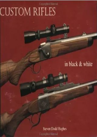 custom rifles in black white download pdf read