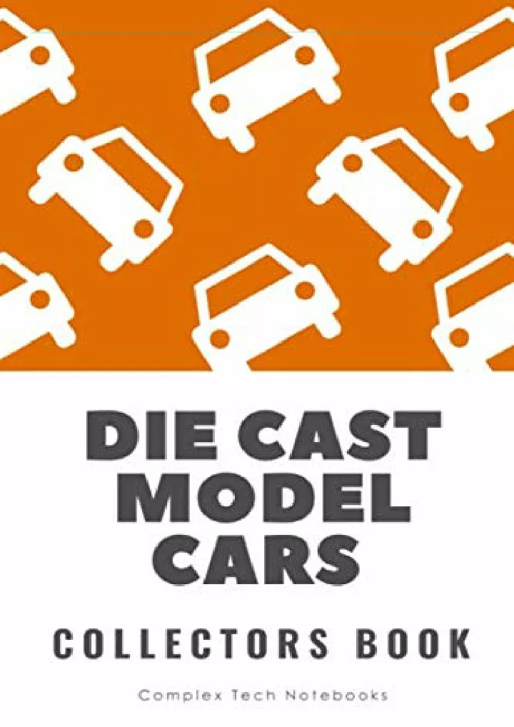 die cast model cars collectors book die cast