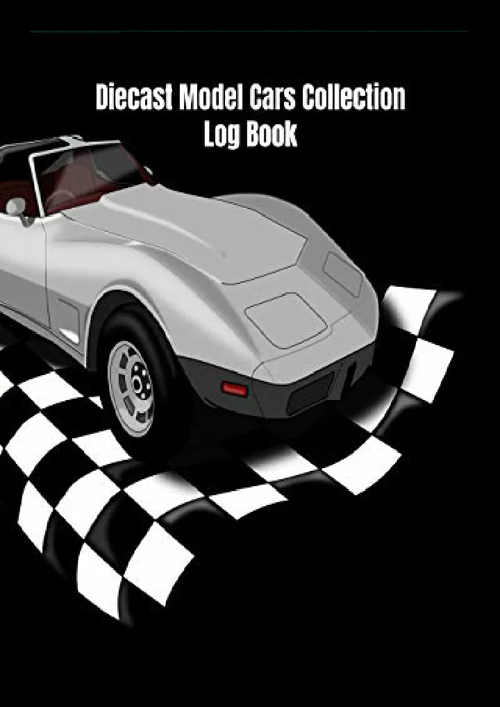 diecast model cars collection log book