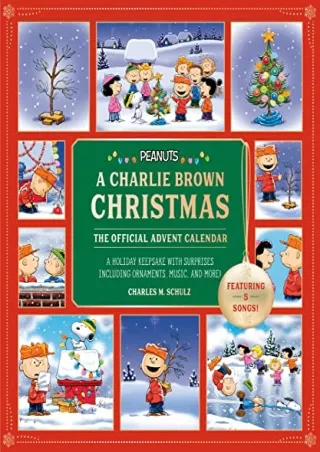 EPUB DOWNLOAD Peanuts: A Charlie Brown Christmas: The Official Advent Calen
