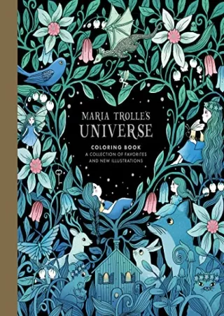 PDF KINDLE DOWNLOAD Maria Trolleâ€™s Universe Coloring Book android