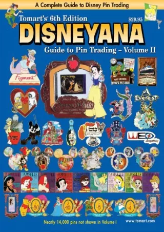 [PDF] DOWNLOAD EBOOK Tomart's 6th Edition DISNEYANA Guide to Pin Trading Vo