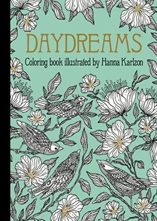 READ [PDF] Daydreams Coloring Book: Originally Published in Sweden as Dagdr