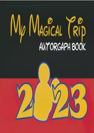 [PDF] DOWNLOAD EBOOK Autograph Book: Capture the Magic of Your Theme Park A