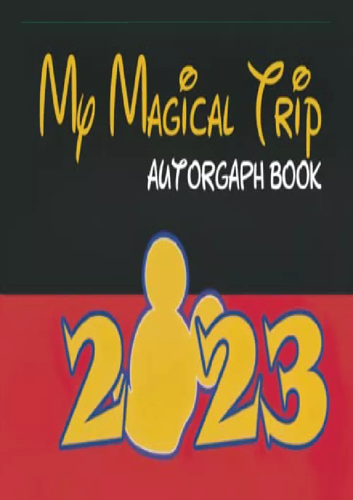 autograph book capture the magic of your theme