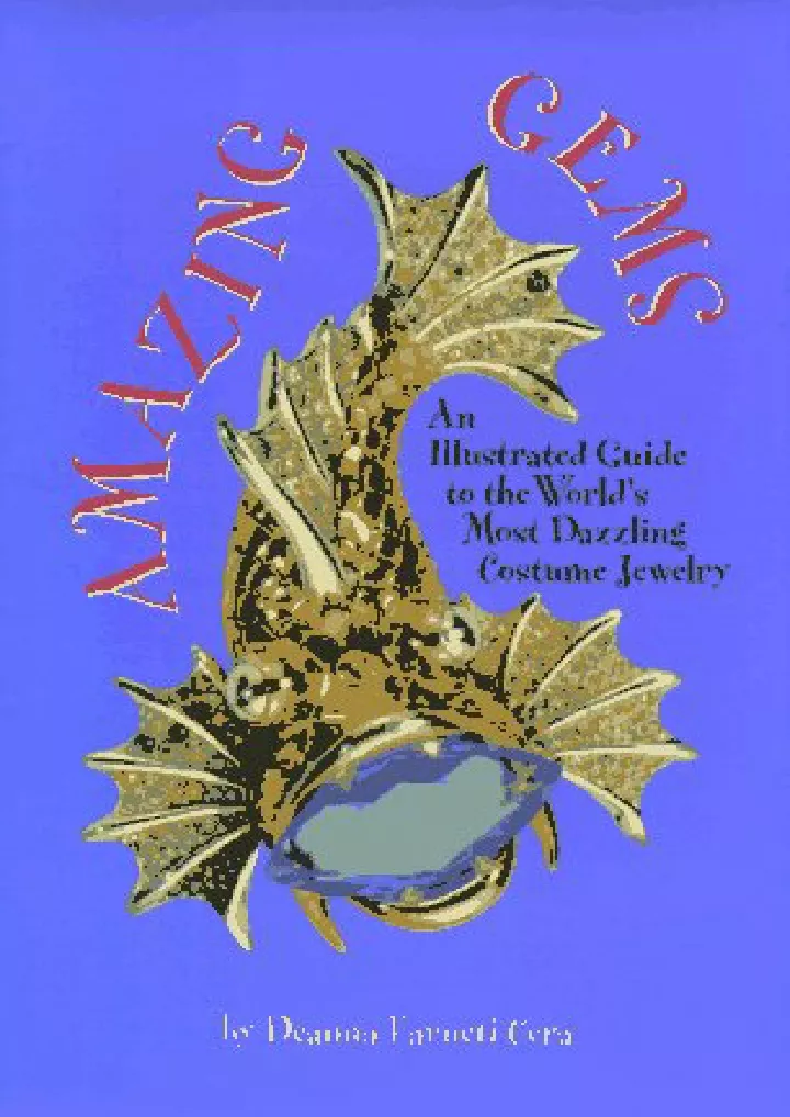amazing gems an illustrated guide to the world