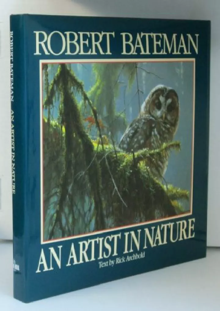 robert bateman an artist in nature download