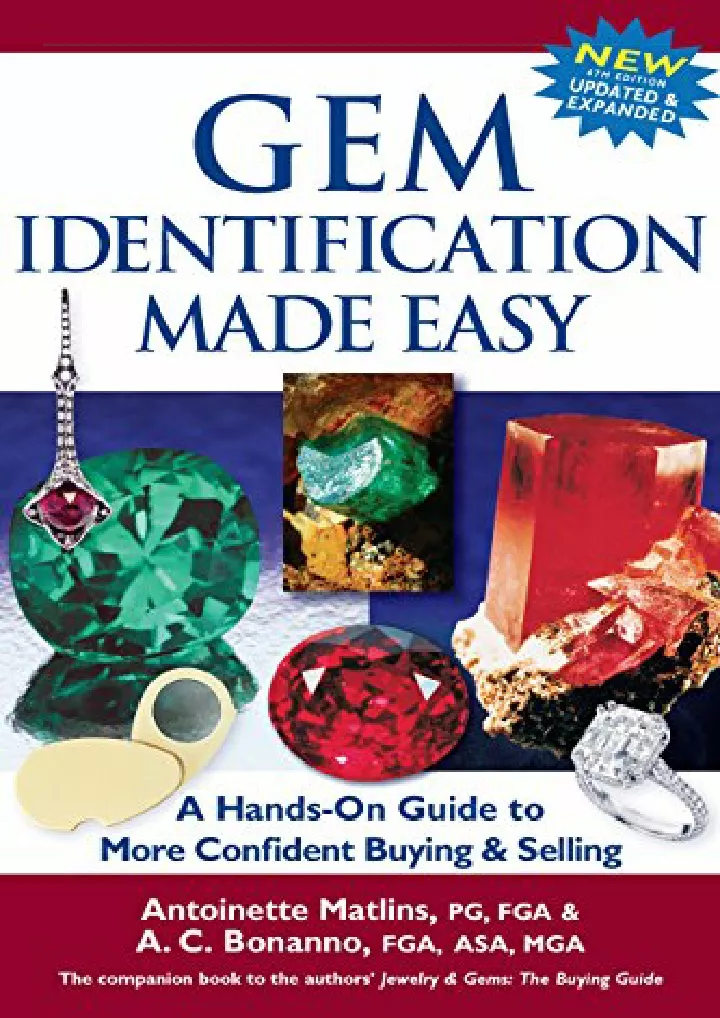 gem identification made easy 6th edition a hands
