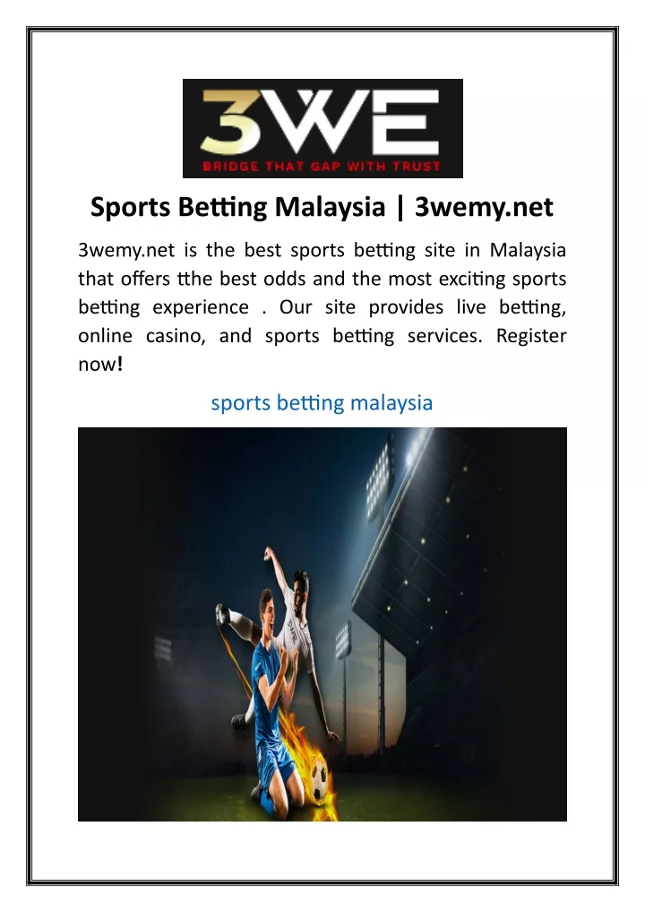 sports betting malaysia 3wemy net