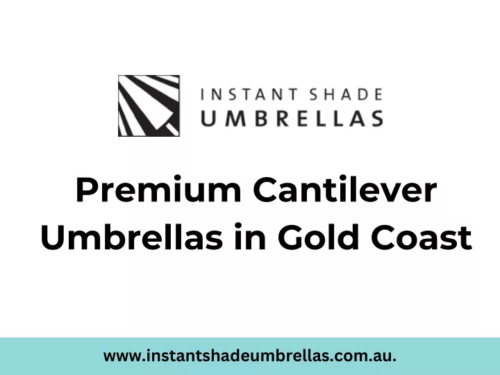 premium cantilever umbrellas in gold coast