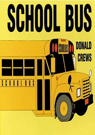 Read ebook [PDF] School Bus Board Book
