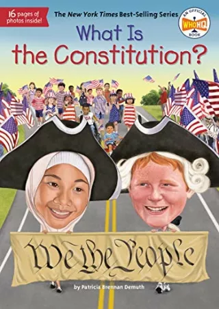 READ [PDF] What Is the Constitution? (What Was?)