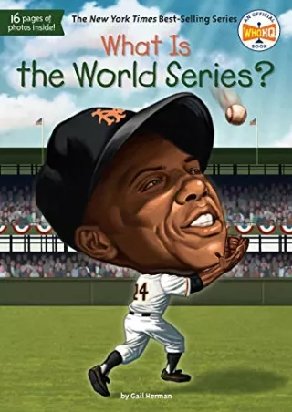 READ [PDF] What Is the World Series? (What Was?)