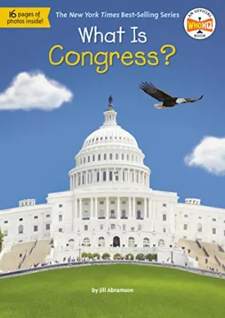 $PDF$/READ/DOWNLOAD What Is Congress? (What Was?)