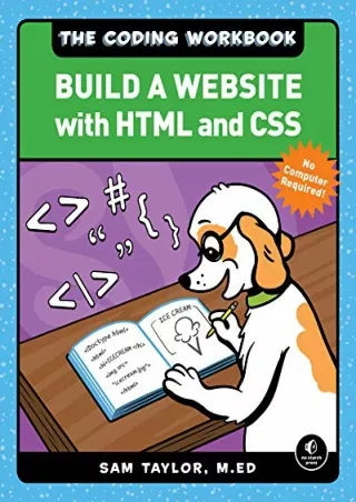 DOWNLOAD/PDF The Coding Workbook: Build a Website with HTML & CSS