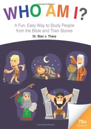 Read ebook [PDF] Who Am I?: A Fun, Easy Way to Study People from the Bible and Their Stories