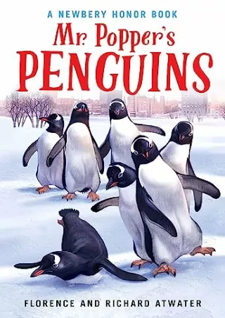 Read ebook [PDF] Mr. Popper's Penguins (Newbery Honor Book)