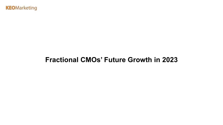 fractional cmos future growth in 2023
