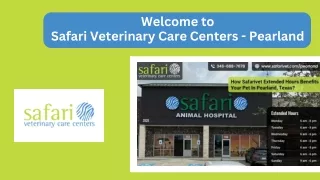 Are you looking Veterinary Care Centers in Pearland