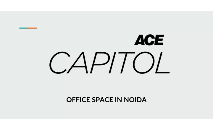 office space in noida