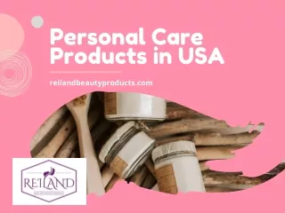 Personal Care Products in USA