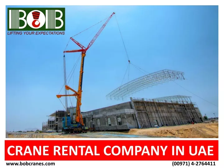 crane rental company in uae www bobcranes com