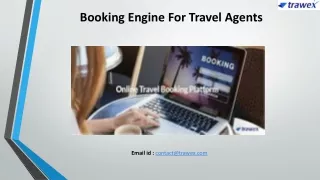 booking engine for travel agents