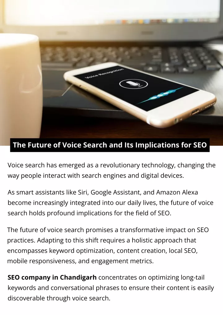 the future of voice search and its implications