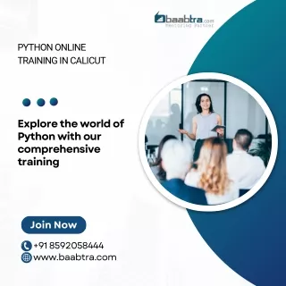 Python online training in Calicut