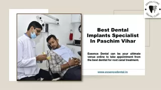Best dental implants Specialist in Paschim Vihar