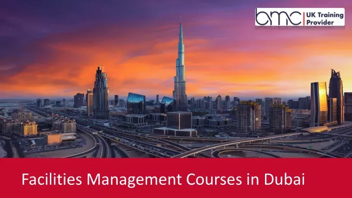 facilities management courses in dubai