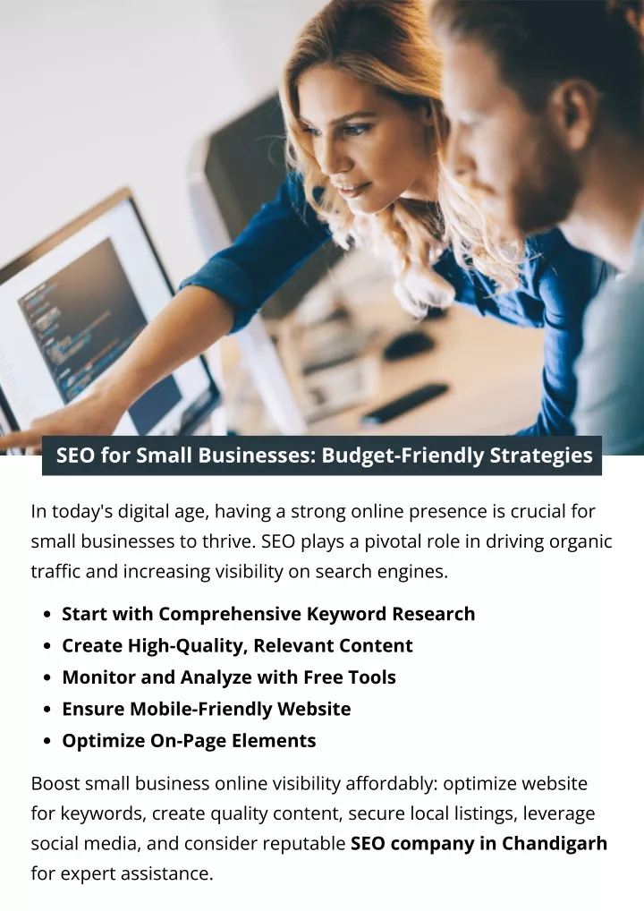 seo for small businesses budget friendly