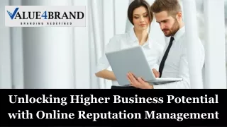 Unlocking Higher Business Potential with Online Reputation Management
