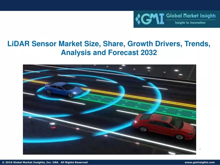 lidar sensor market size share growth drivers