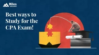 best ways to study for the cpa exam